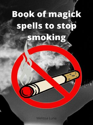 cover image of Book of magick spells to stop smoking